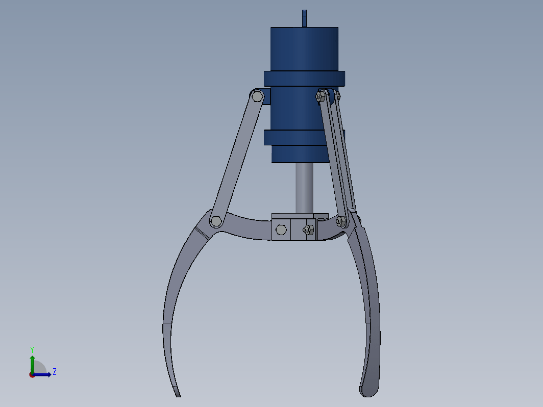 三爪夹具3D