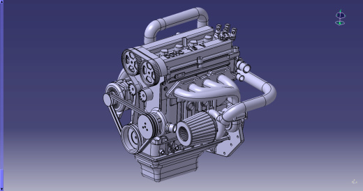 福特Ford GT DOHC 16V发动机缩略图
