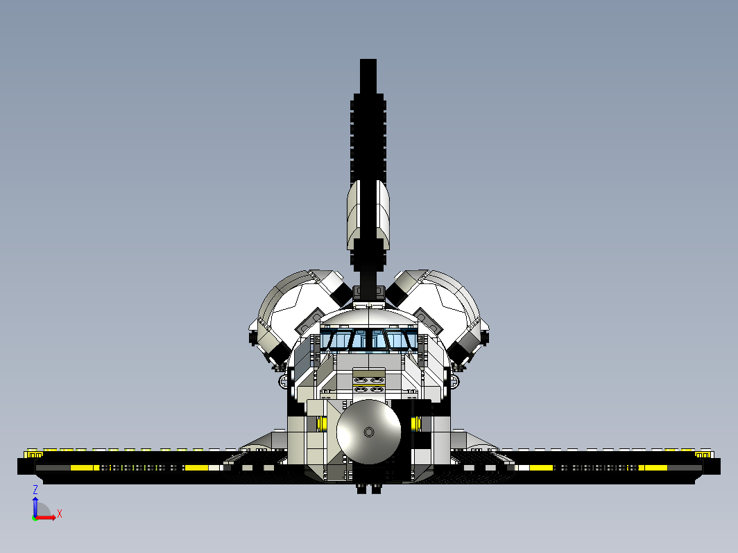 航天飞机(Space Shuttle)拼装