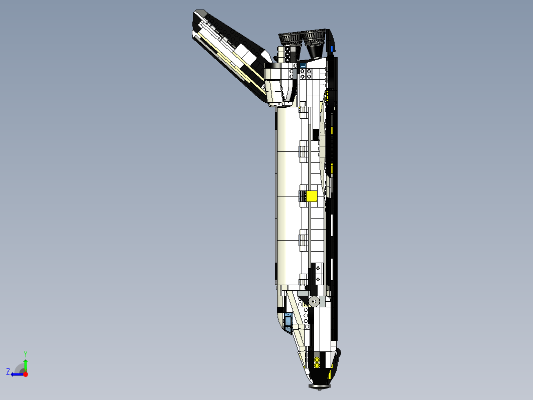 航天飞机(Space Shuttle)拼装