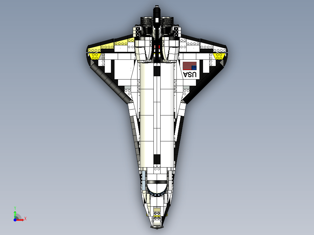 航天飞机(Space Shuttle)拼装