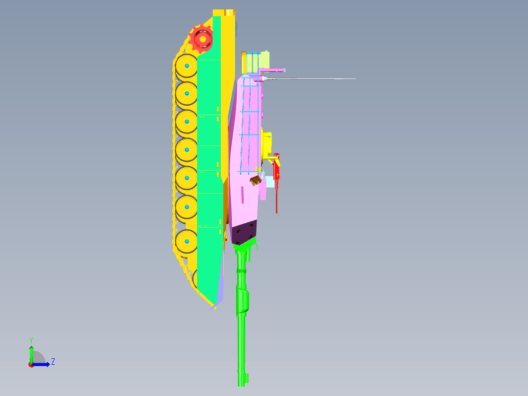 M1A1艾布拉姆斯坦克模型