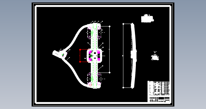 cad轿车前车门设计+CAD+说明