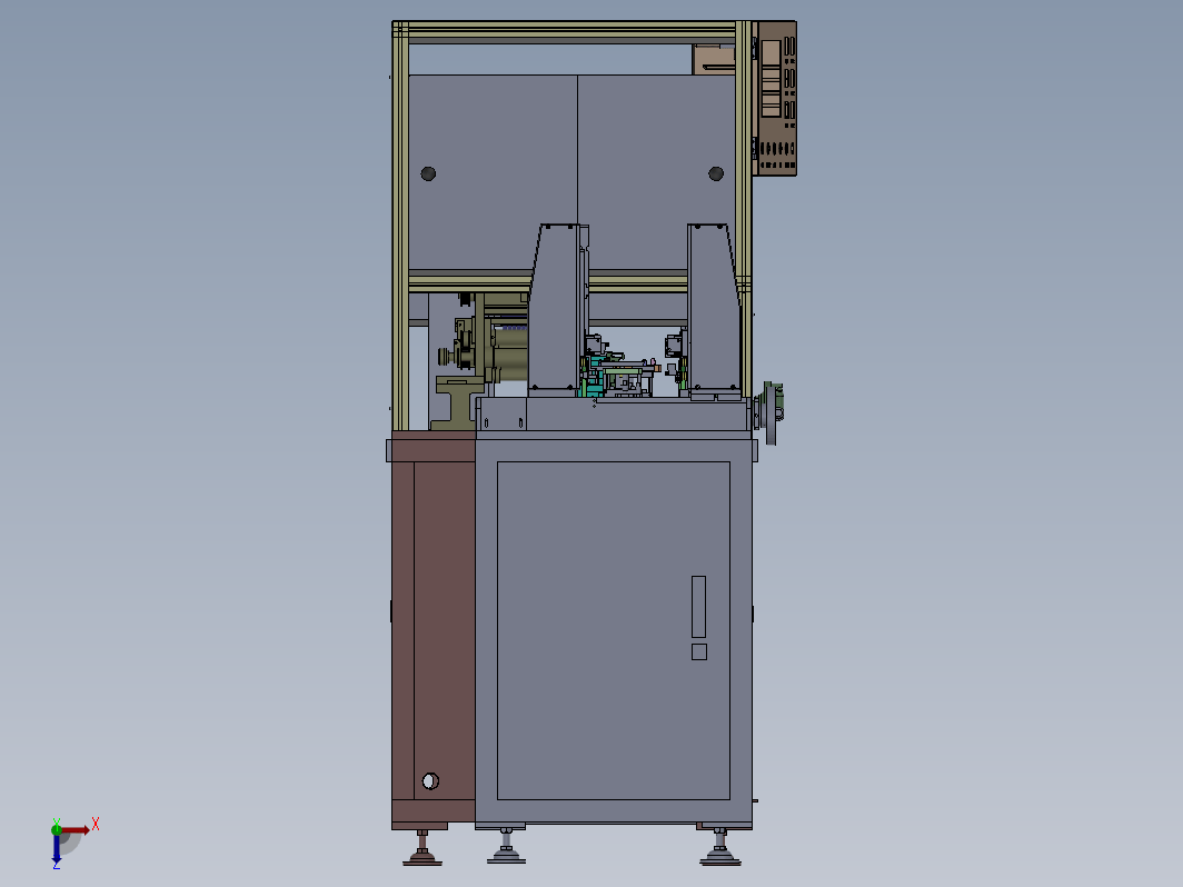 全自动PCB板六头贴标机