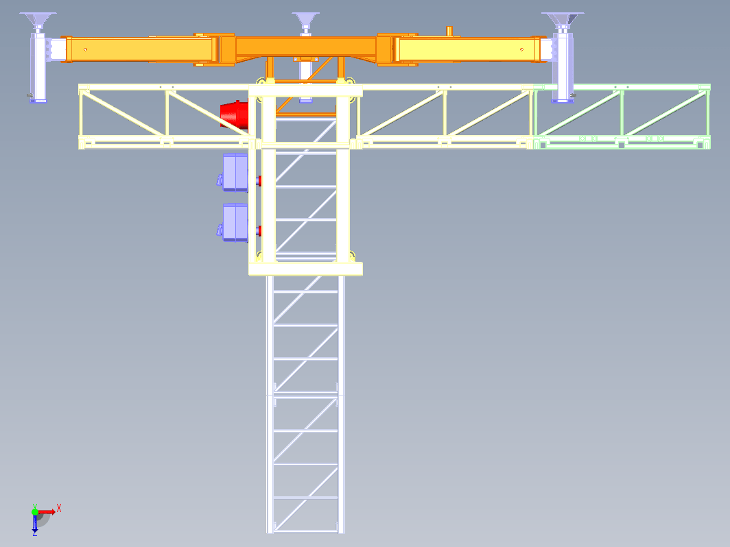 Lifting machine提升机构提升支架