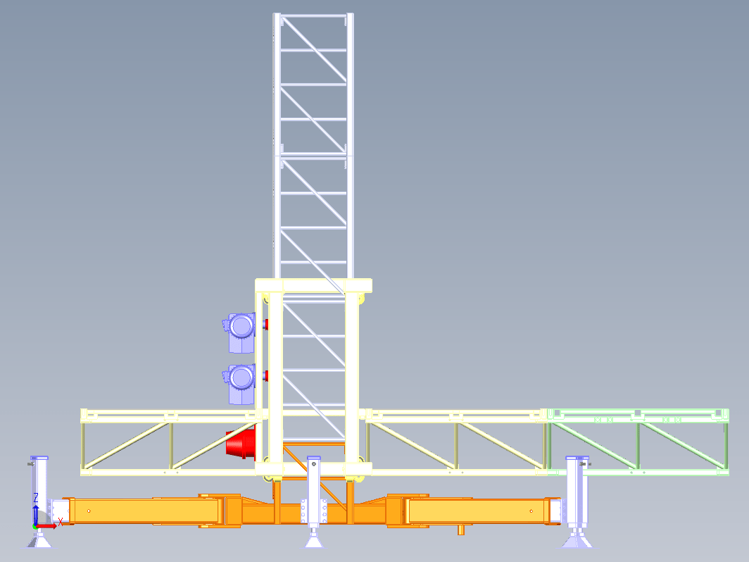 Lifting machine提升机构提升支架