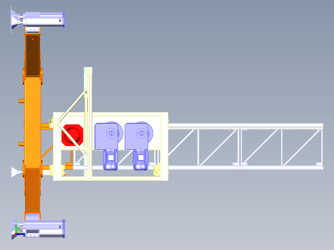 Lifting machine提升机构提升支架