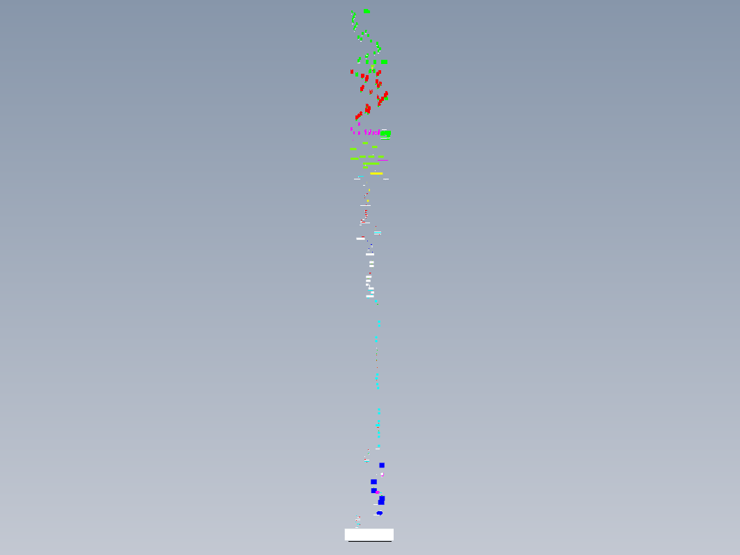 调节池+气浮池+SBR+滤池工艺流程CAD图