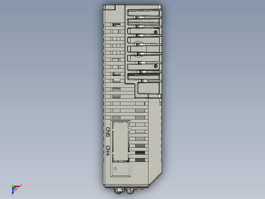 雷赛L7脉冲系列私服驱动器3D图纸