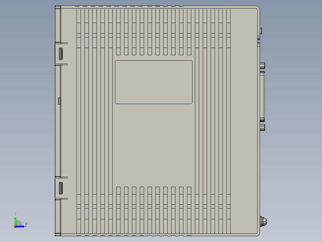 雷赛L7脉冲系列私服驱动器3D图纸