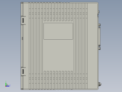 雷赛L7脉冲系列私服驱动器3D图纸缩略图