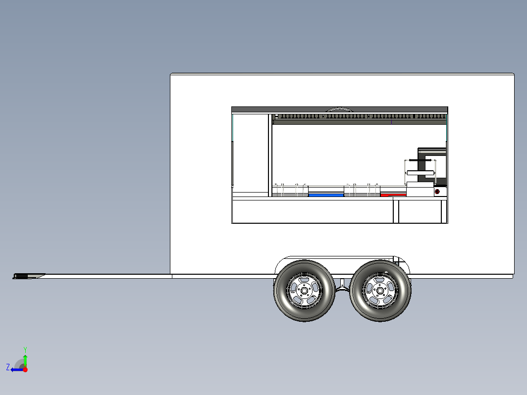 Viator餐车摆地摊拖车