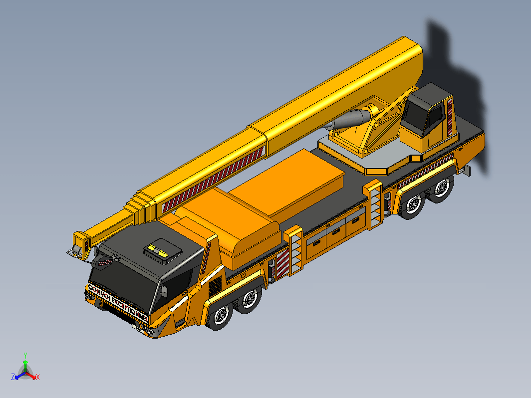 tbo-t10 Truck crane起重机吊机