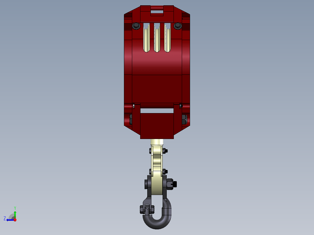 block-weight杠杆块起重结构