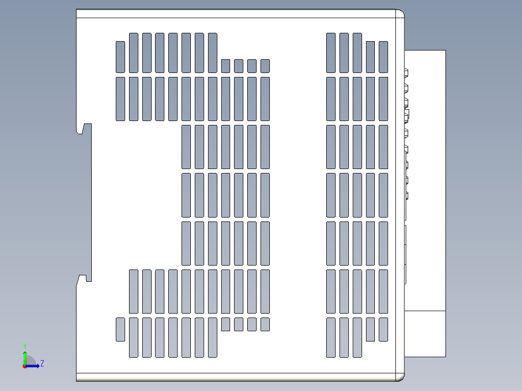 PLC模块三维