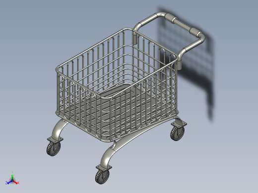 超市手推车 Supermarket Trolley缩略图