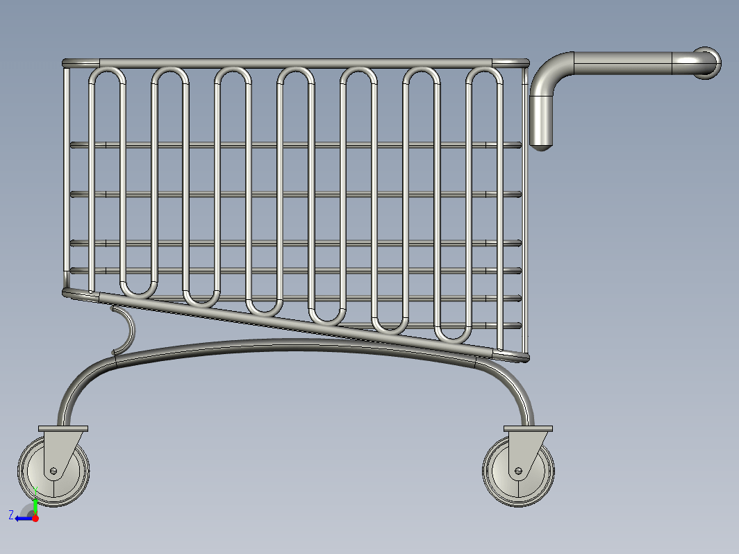 超市手推车 Supermarket Trolley