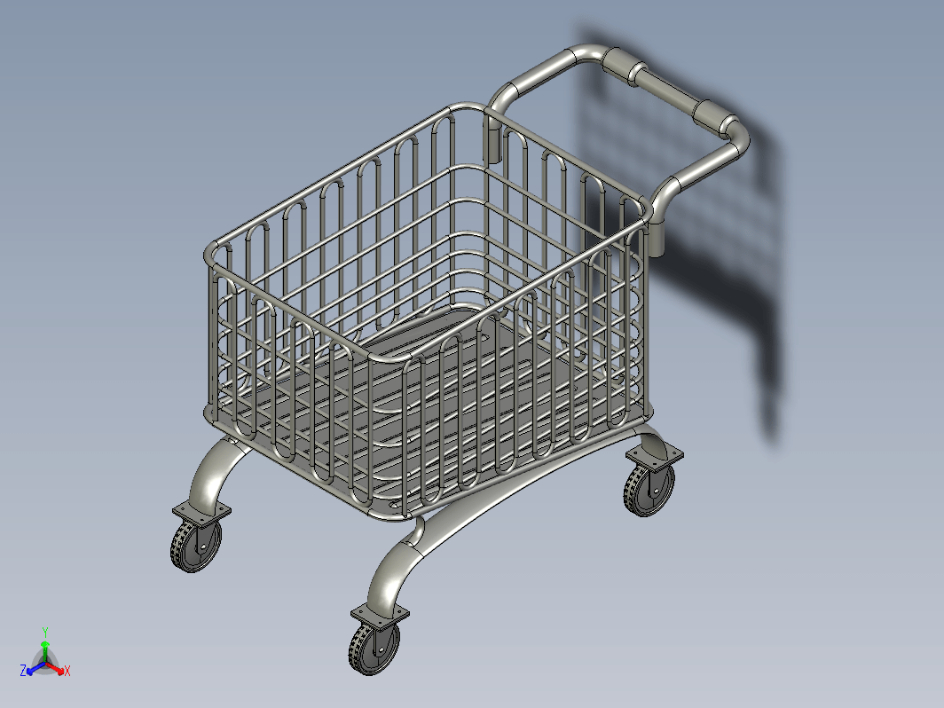 超市手推车 Supermarket Trolley