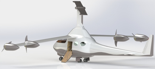 eVTOL Aircraft飞机缩略图