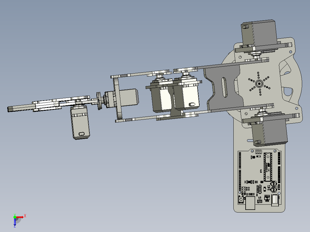 Robot Arm 4 DOF V.1.3机械臂