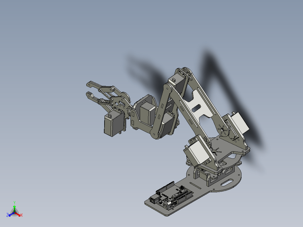 Robot Arm 4 DOF V.1.3机械臂