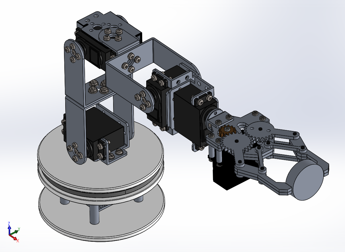 五自由度机械臂 5dof Robot revizie