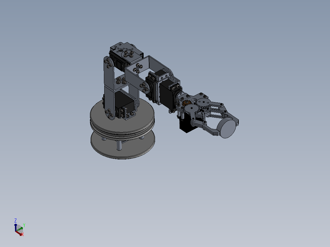 五自由度机械臂 5dof Robot revizie