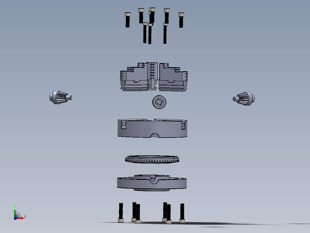 三爪卡盘 3-Jaw Scroll Chuck