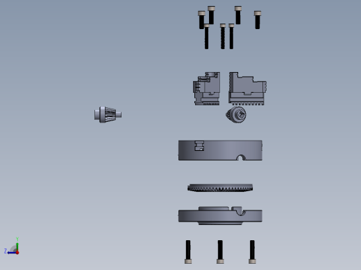 三爪卡盘 3-Jaw Scroll Chuck缩略图