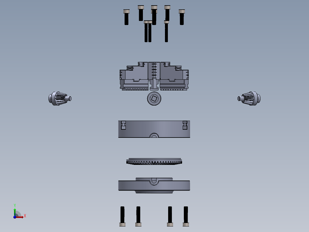 三爪卡盘 3-Jaw Scroll Chuck