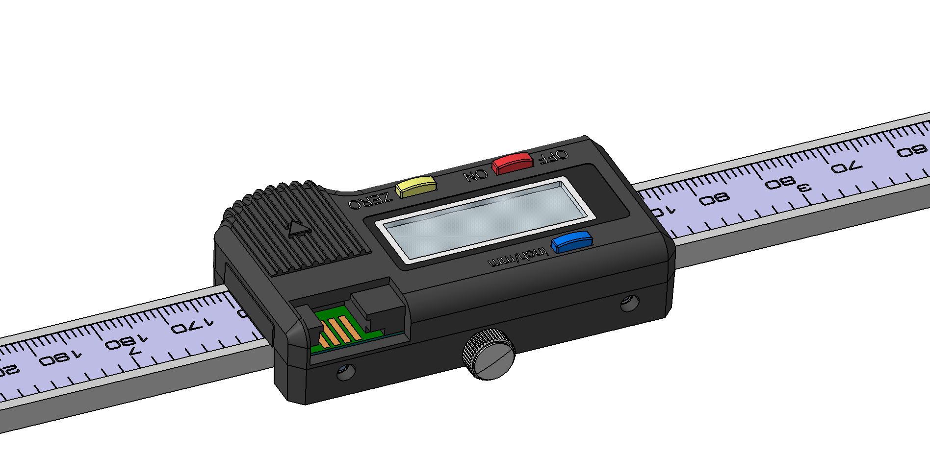 数字缩放单元水平 200mm KMITEX 6040.22