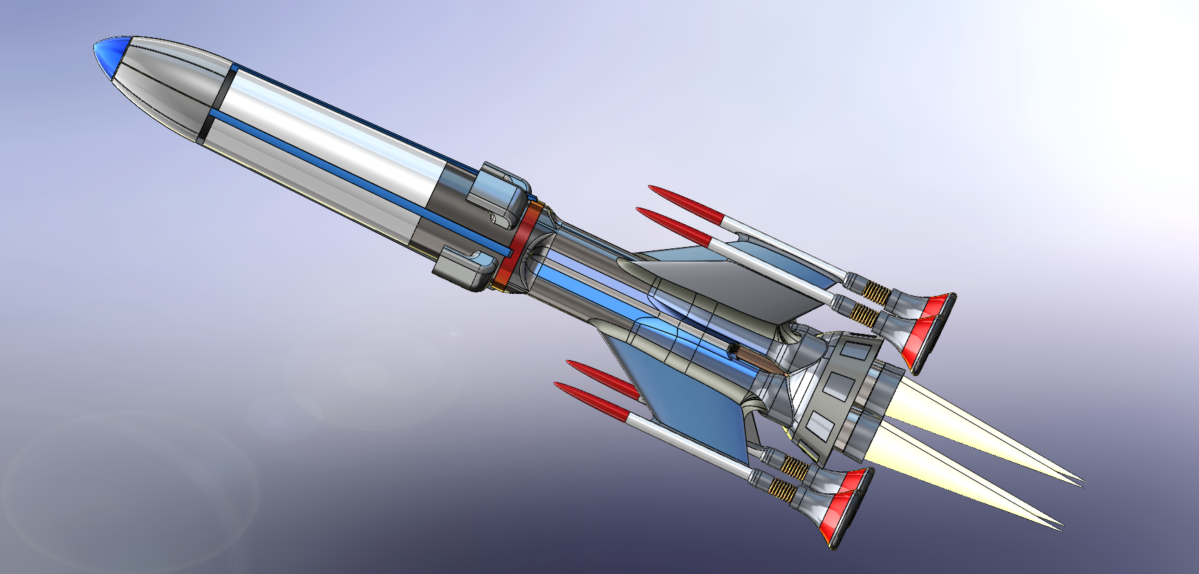 Rocket-159火箭简易模型