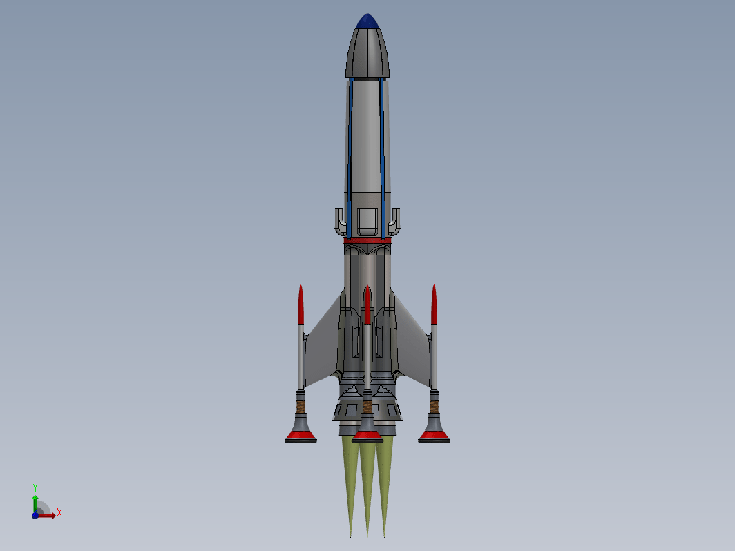 Rocket-159火箭简易模型