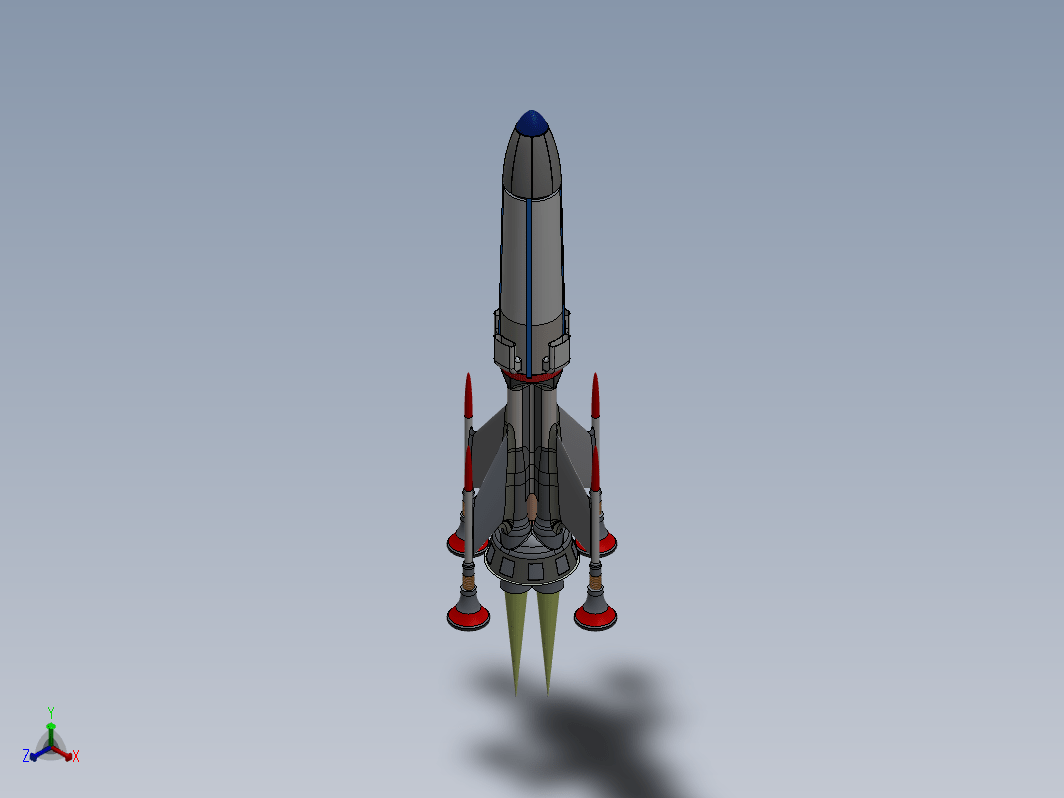 Rocket-159火箭简易模型