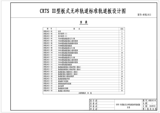 350公里铁路CRTSⅢ型板式无砟轨道缩略图