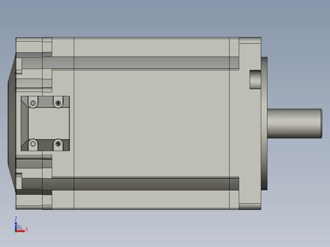 YK3110EC140C1  110mm三相闭环步进电机（3D）