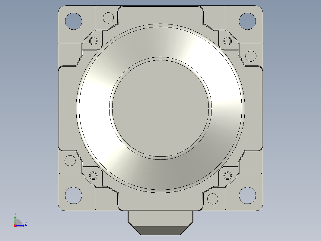 YK3110EC140C1  110mm三相闭环步进电机（3D）