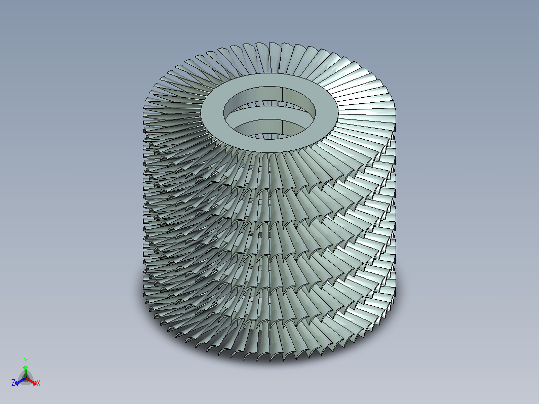 324涡轮风扇UG设计