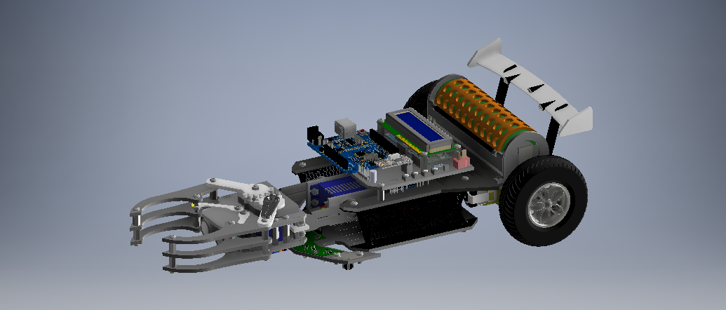 Line Follower With Transporter跟随小车