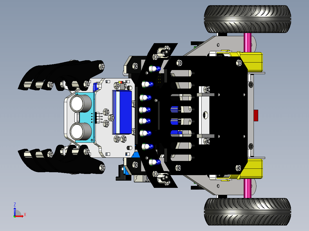 Line Follower With Transporter跟随小车