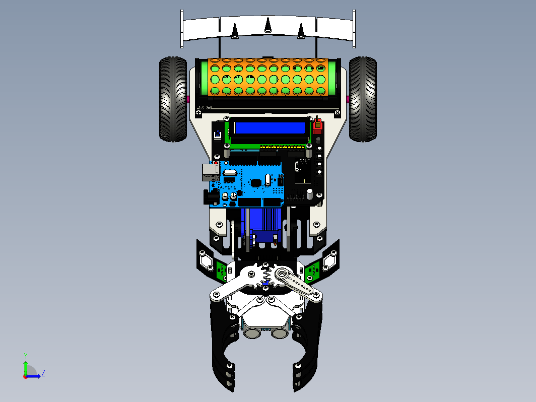 Line Follower With Transporter跟随小车