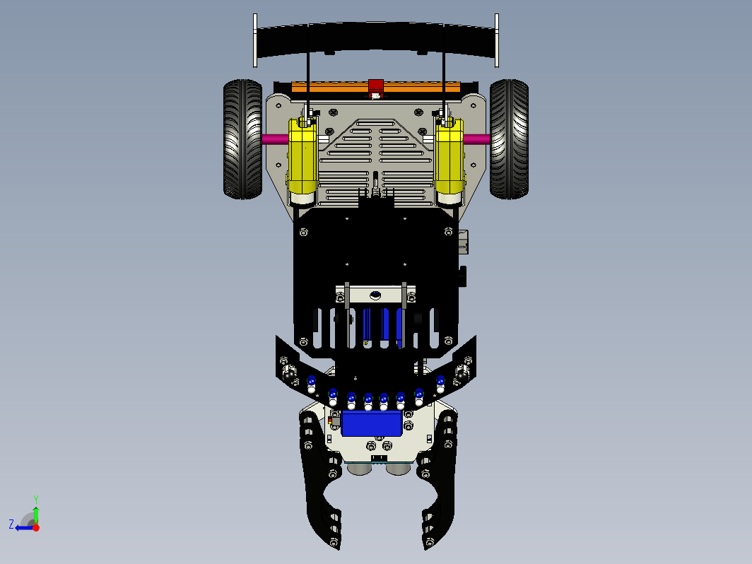 Line Follower With Transporter跟随小车