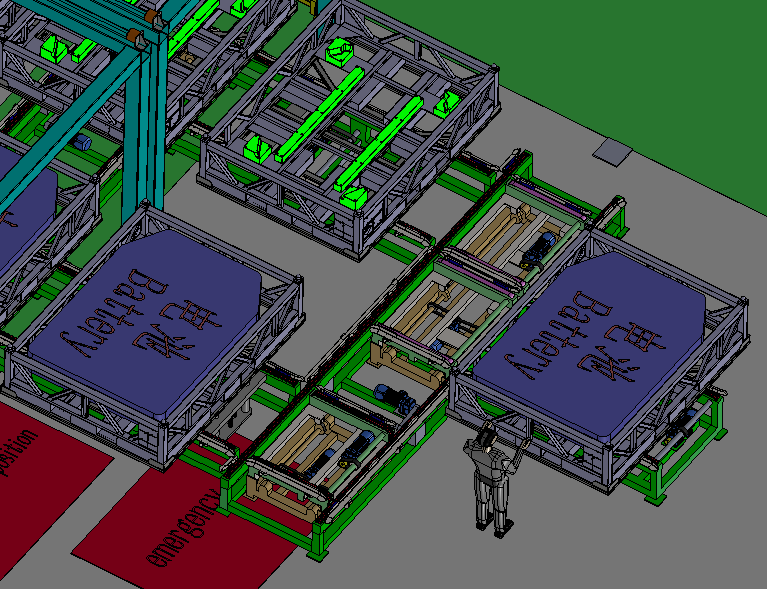 蓄电池输送线是对汽车动力电池进行输送安装在汽车 车身上的专用设备