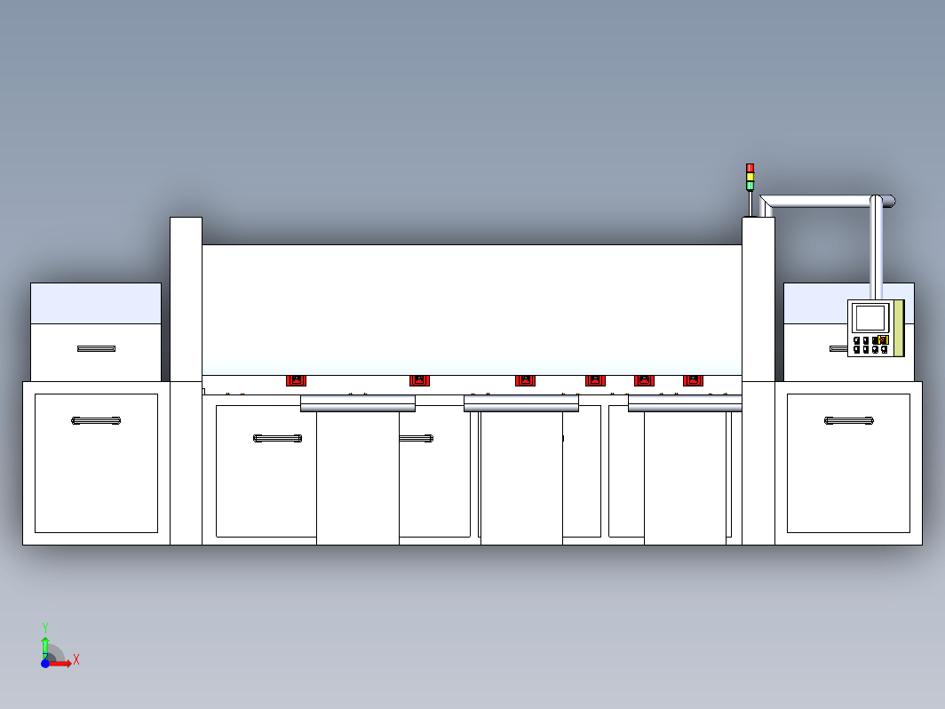 裁板电子锯