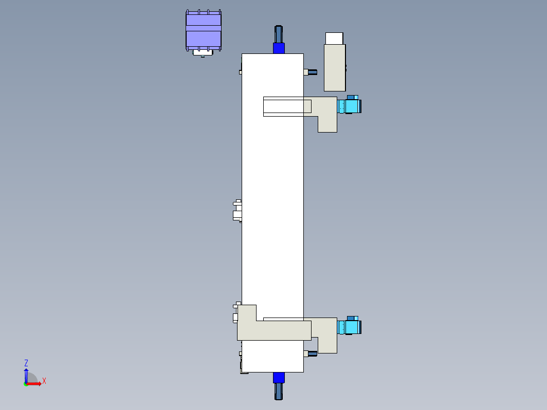 电梯用面板平面加工专用铣床