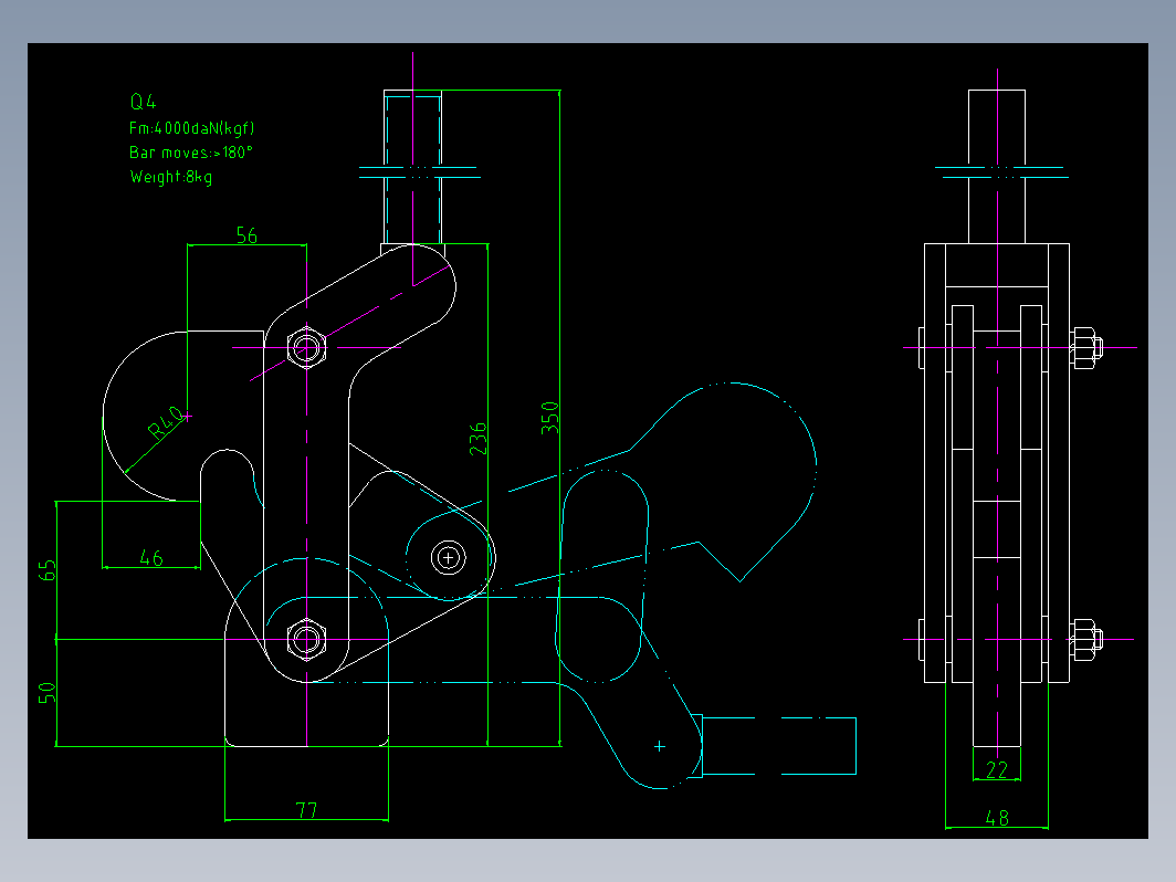 快速钳夹肘夹卡钳-Q4