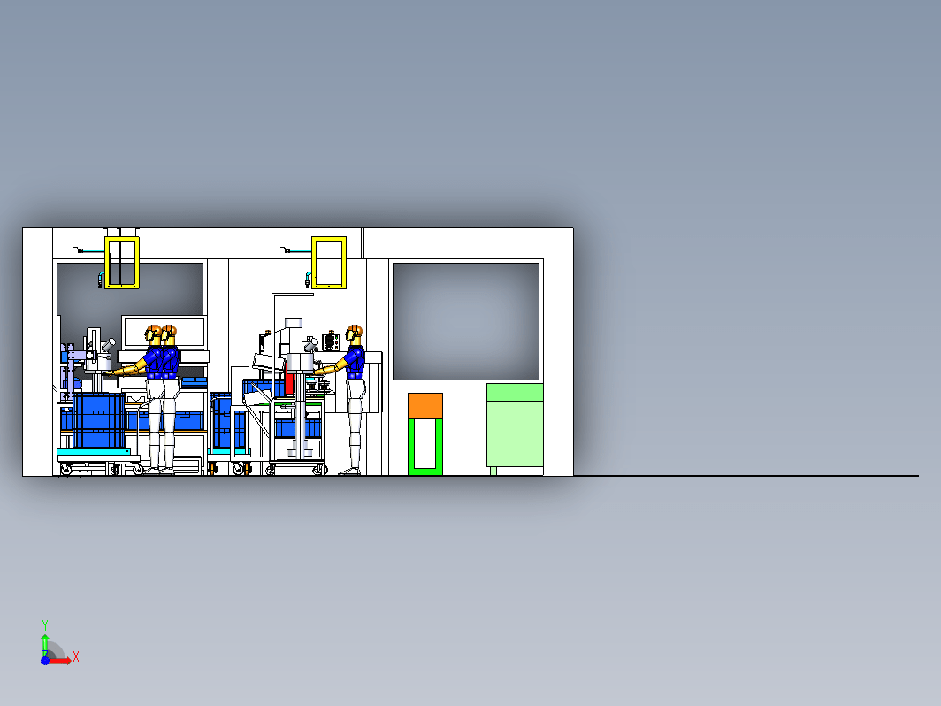 锤子生产流水线