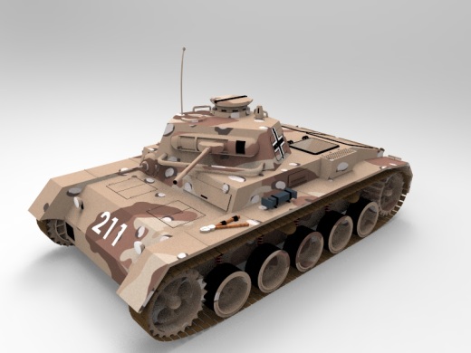 德军三号坦克Panzer III