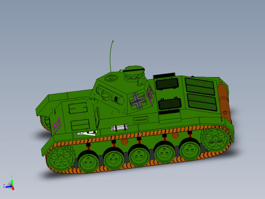 德军三号坦克Panzer III缩略图