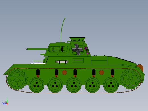 德军三号坦克Panzer III缩略图